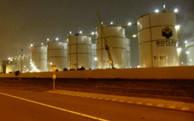 Zabezpieczenie antykorozyjne zbiorników w bazie paliw w Rotterdamie