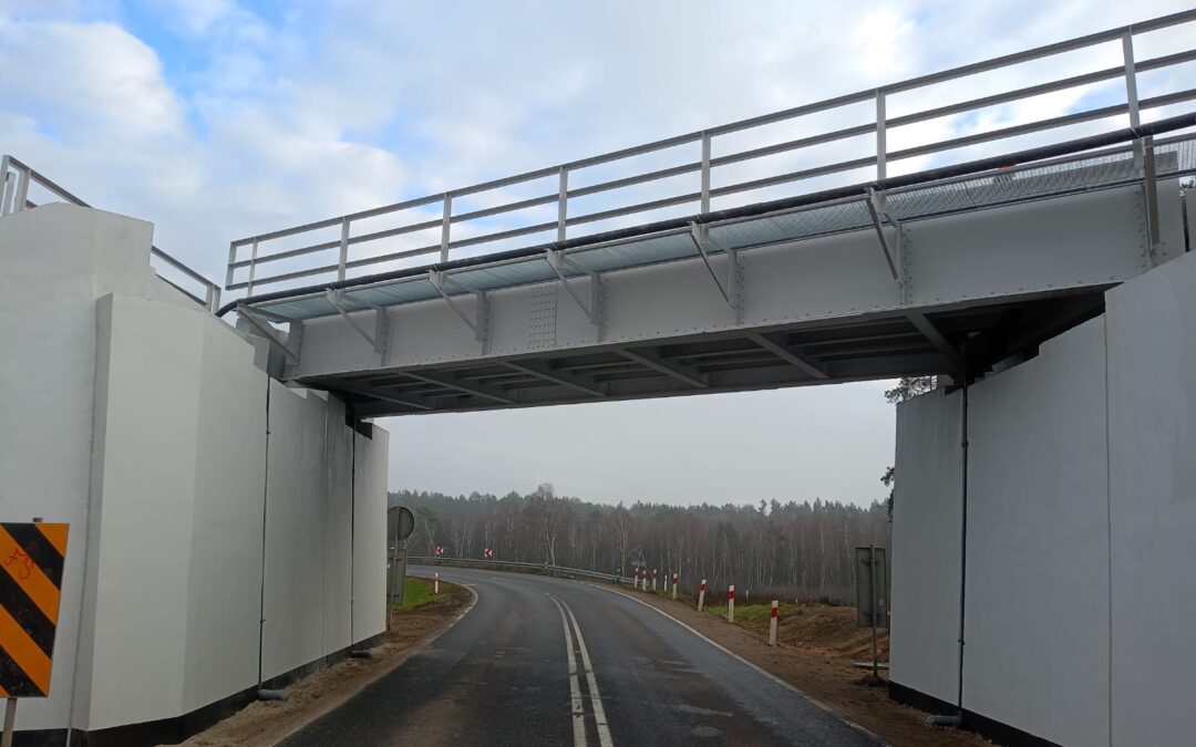 Remont wiaduktu kolejowego w Złotowie nad drogą wojewódzką nr 188